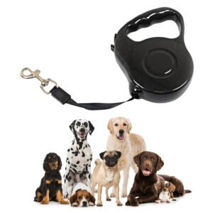 Retractable Dog Leash Lead with Release Button