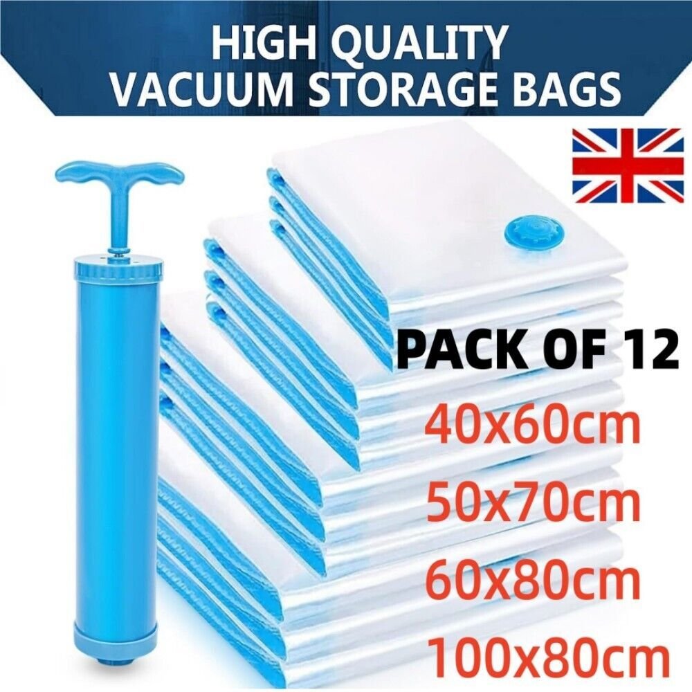 12 X STRONG VACUUM STORAGE BAGS - Image 5
