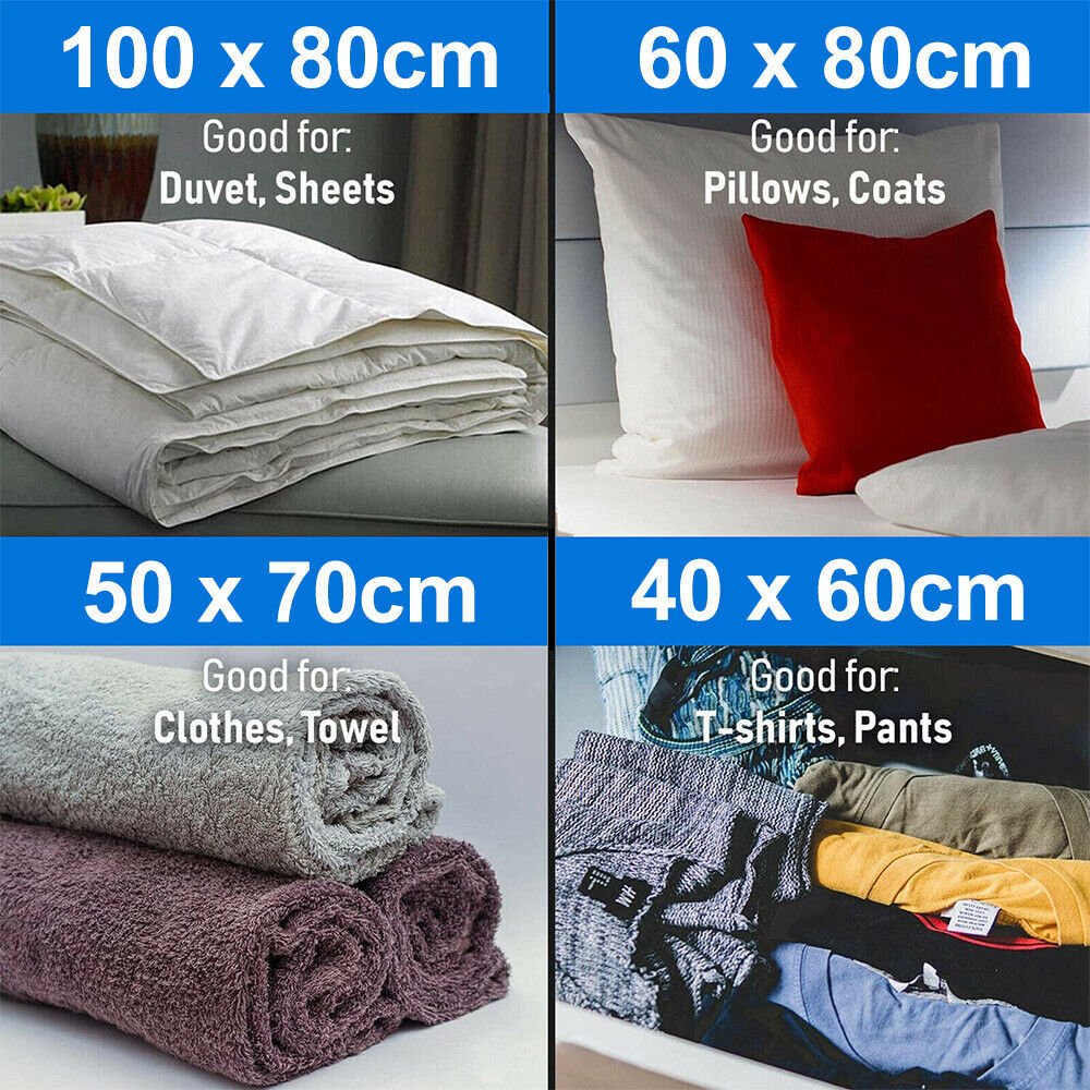 12 X STRONG VACUUM STORAGE BAGS - Image 8