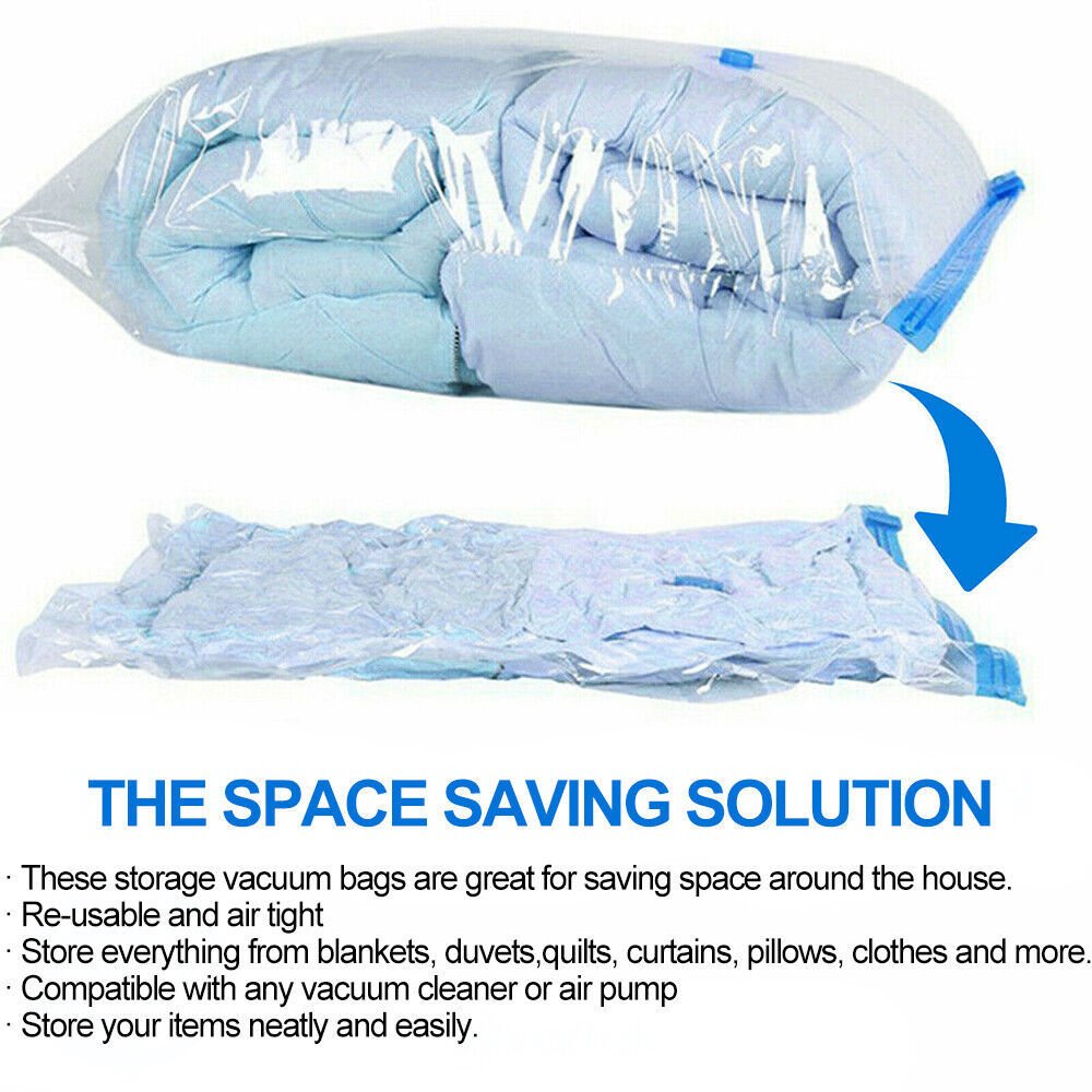 12 X STRONG VACUUM STORAGE BAGS - Image 2