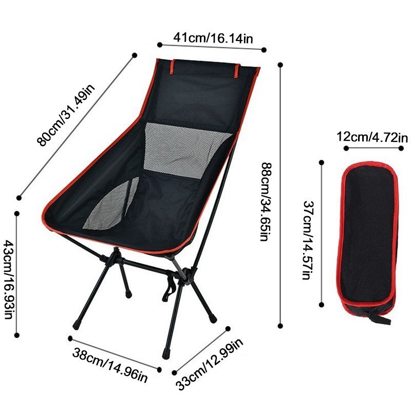Lightweight Folding Camping Chair - Image 6