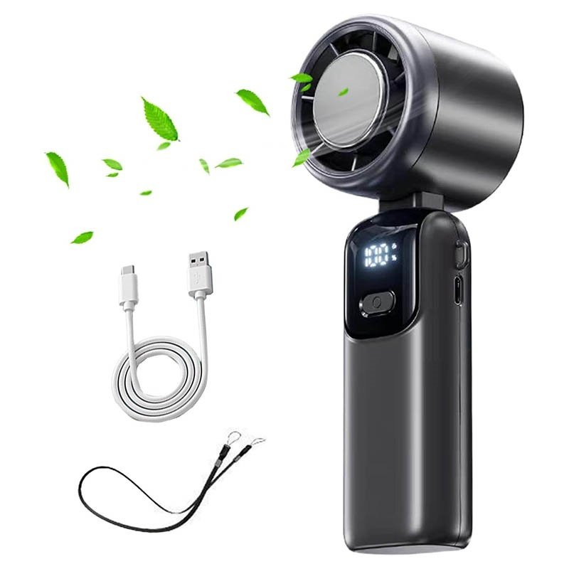 Portable Handheld Cooling Ice Fan - Image 3