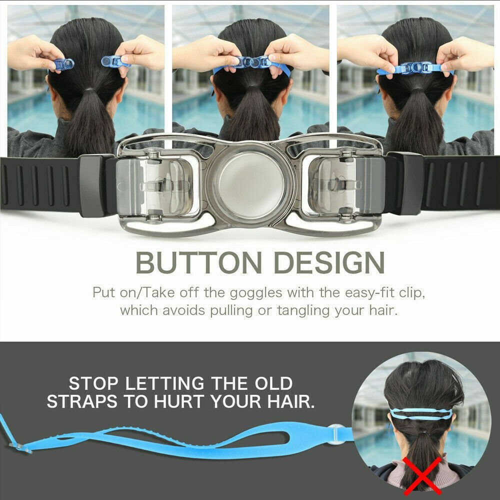 Adjustable Anti Fog Swimming Goggles - Image 3